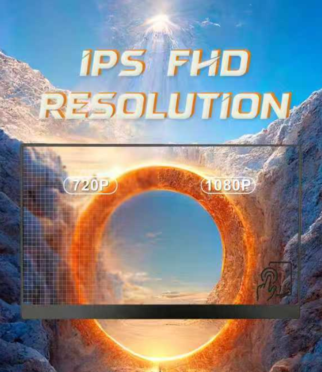 15.6'' Touch Screen USB Type-C Ultra Slim Portable Digital Monitor | LED1560-TS