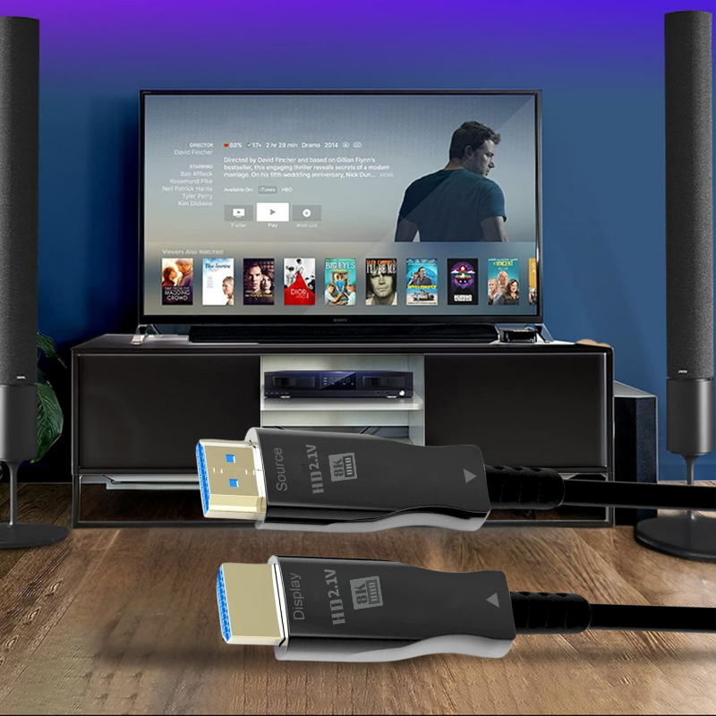 8K HDMI 2.1 Fiber Cable | 8K@60Hz | HDFOC