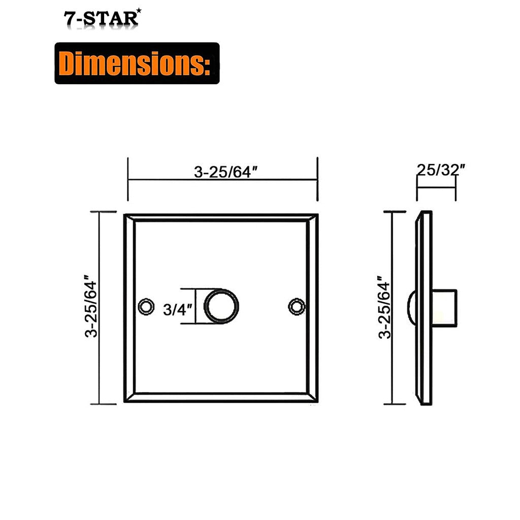Stainless Steel Door Release Key Switch for Access Control | KEY SWITCH