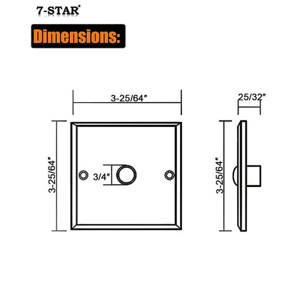Stainless Steel Door Release Key Switch for Access Control | KEY SWITCH
