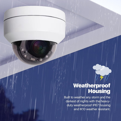 2MP/5MP PTZ Mini Dome Camera | AHD/TVI/CVI/CVBS | IP66 | 2.8mm | PTZ202A5/PTZ505A5