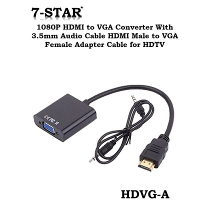 HDMI to VGA Adapter Converter with Sound Cable | HDVG-A