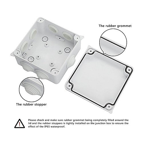 IP65 Waterproof CCTV/IP Camera Junction Box (100mm) | JUNCTION BOX