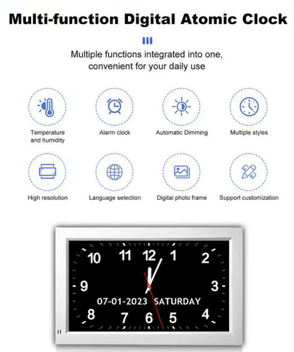 7 Inch Digital Calendar Clock Smart Monitor | LED-SC7S