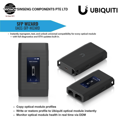 Ubiquiti Unifi UACC-SFP-Wizard SFP Wizard Optical Module Programmer and Tester