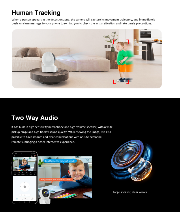 4G SIM Smart IP Camera – Smoke & Gas Detection | VS-CG49L/4G