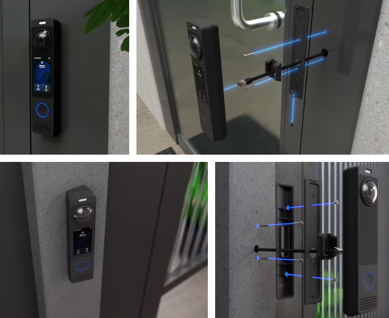 Ubiquiti UniFi G6 Pro Entry with 12MP AI Face Recognition Doorbell Access Reader | UBQ-UVC-G6-PRO-ENTRY