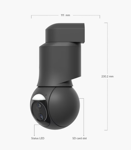 Unifi 22x Zoom AI 8MP 4K Industrial PTZ IP Camera | UBQ-UVC-AI-PTZ-B