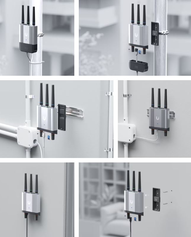 Ubiquiti UMR-Industrial 4G LTE Industrial Mobile Router