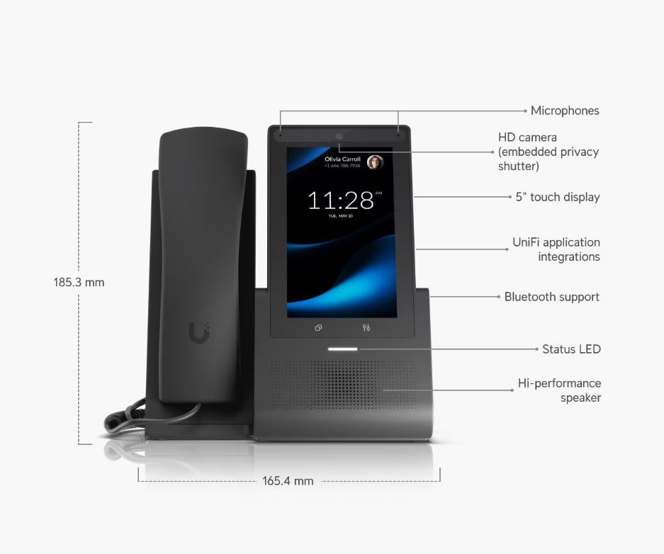 G3 Touch Pro Smart VoIP Phone for UniFi Talk | UTP-G3-Touch-Pro
