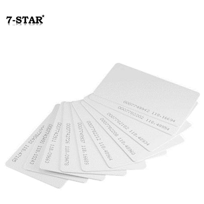 (10PCS) 125kHz RFID Proximity Cards for Door Access & Biometric Control System | RFID-C