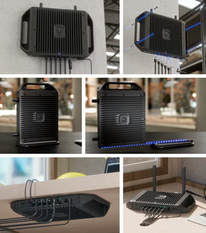 Unifi Cloud Gateway Industrial UCG-Industrial with 10GbE and 270W PoE Budget | UBQ-UCG-INDUSTRIAL