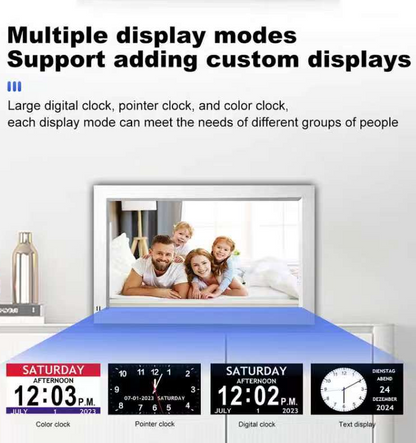 7 Inch Digital Calendar Clock Smart Monitor | LED-SC7S