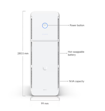 Ubiquiti UniFi 1,000VA / 600W UPS Tower UPS-Tower
