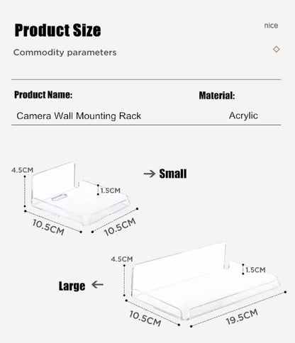 Camera Stand (Small/Large) | Free-Punch CCTV Holder | CA-B02 | CA-B04