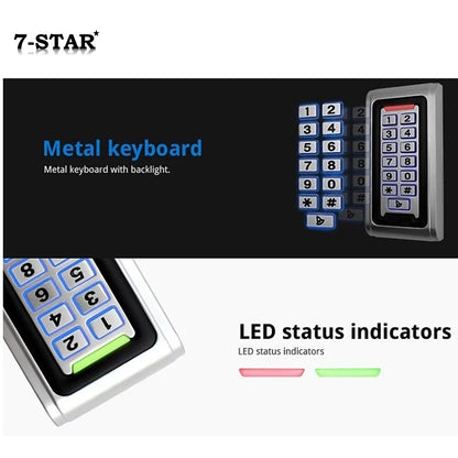 Waterproof Metal Keypad RFID EM Card Reader Access Control System | FS601