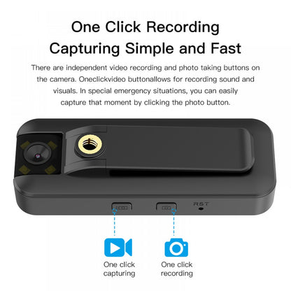 4G SIM Body Camera 1296P HD Portable Security Camera with 1500mAh Battery | VS-CB77/4G