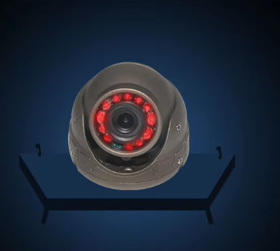 Mini Turret Dome 4MP Audio Panoramic Ultra Wide Angle IR PoE Network IP Camera