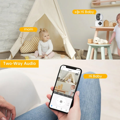 AI Yoosee Indoor PTZ 4MP Dual Lens 2MP+2MP Wireless IP Camera | WIPS860