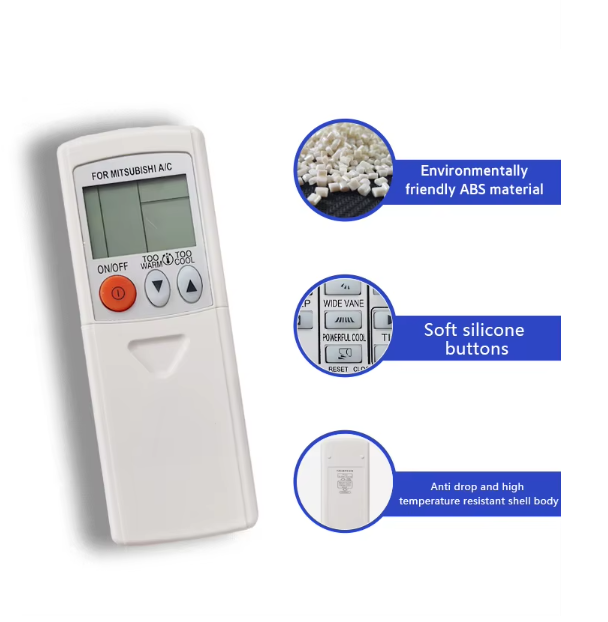 Universal Replacement MITSUBISHI Aircon Remote Control | MITS1014