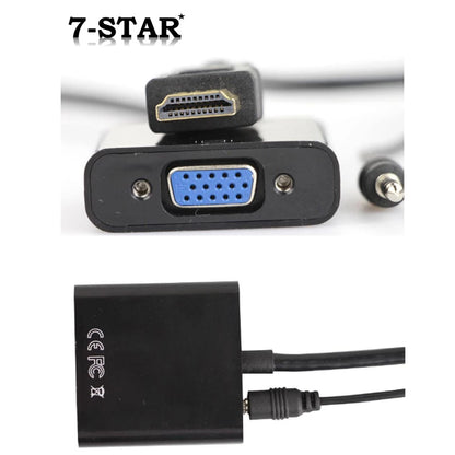 HDMI to VGA Adapter Converter with Sound Cable | HDVG-A