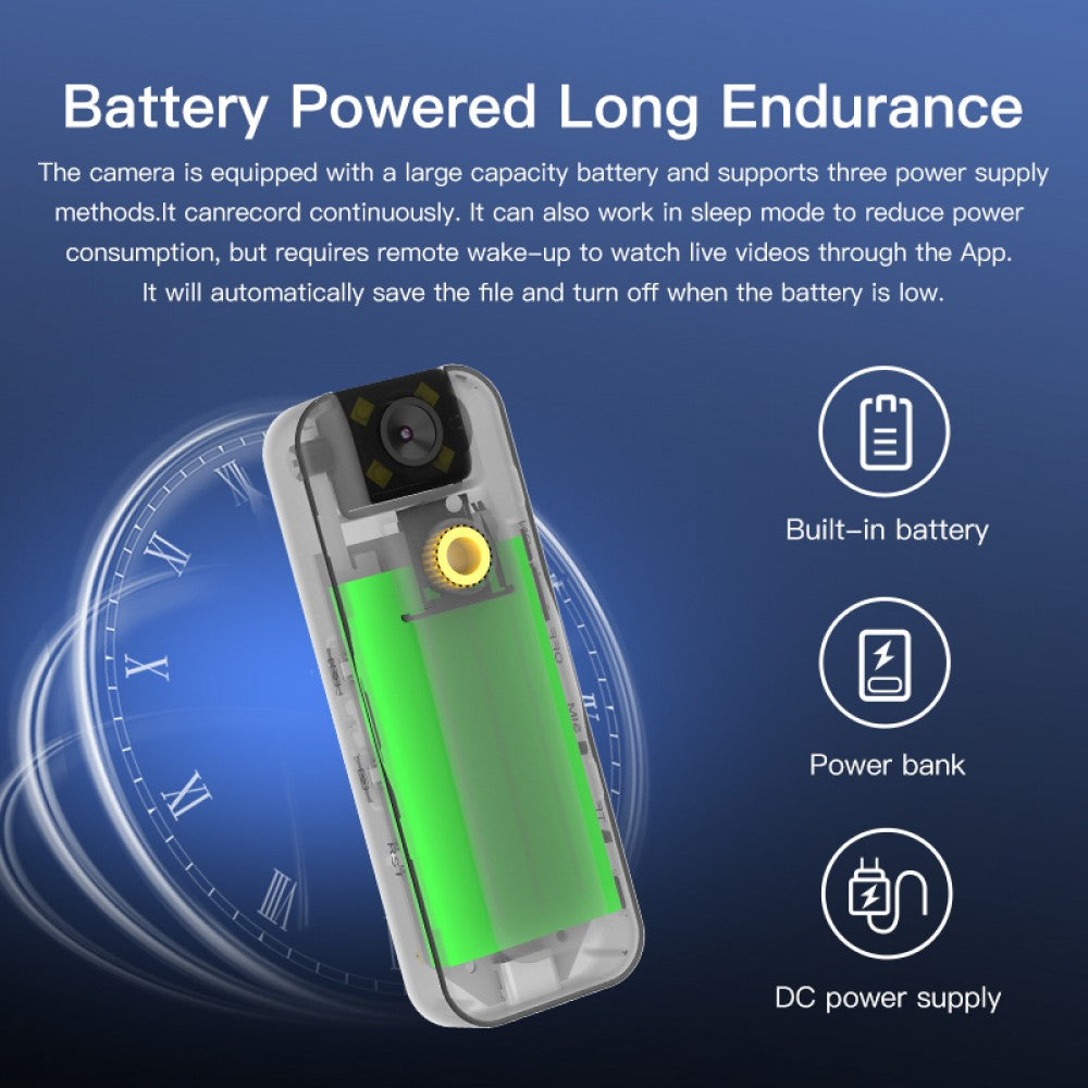 4G SIM Body Camera 1296P HD Portable Security Camera with 1500mAh Battery | VS-CB77/4G