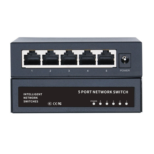 5 Port 10/100/1000Mbps Metal Gigabit Desktop Network Switch | 7SNSB-SG105