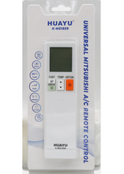 Universal Air Con Remote Control for Mitsubishi | RM-K-MS1859
