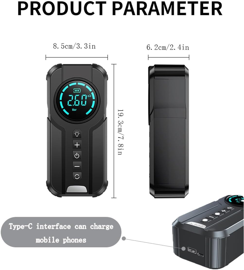 8 in 1 Portable Jump Starter | 7SXM-PSAC81