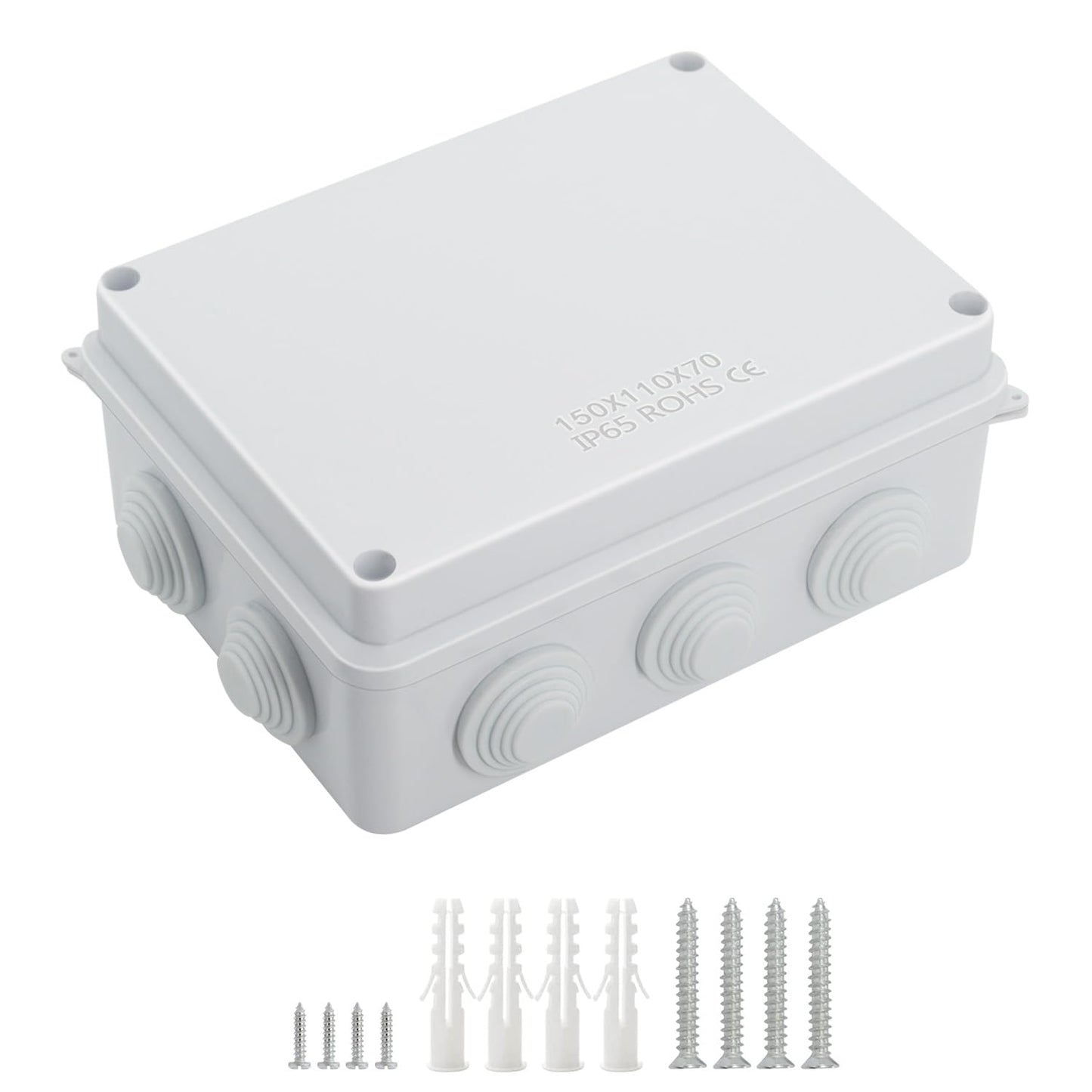 Universal Electrical Project Enclosure Junction Box | 150 x 110 x 70 mm
