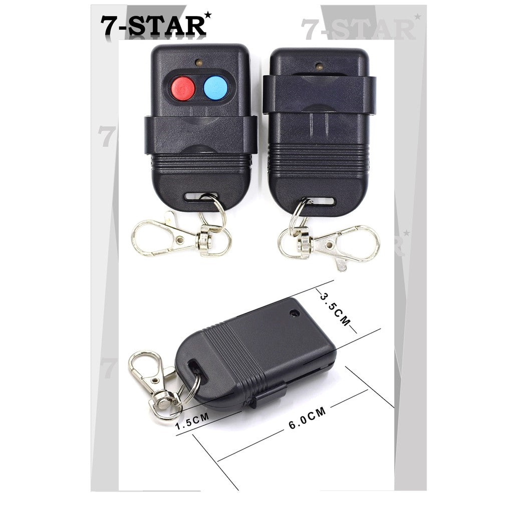 330MHz 8-Key Auto Gate Remote Control with Batteries | KEY330