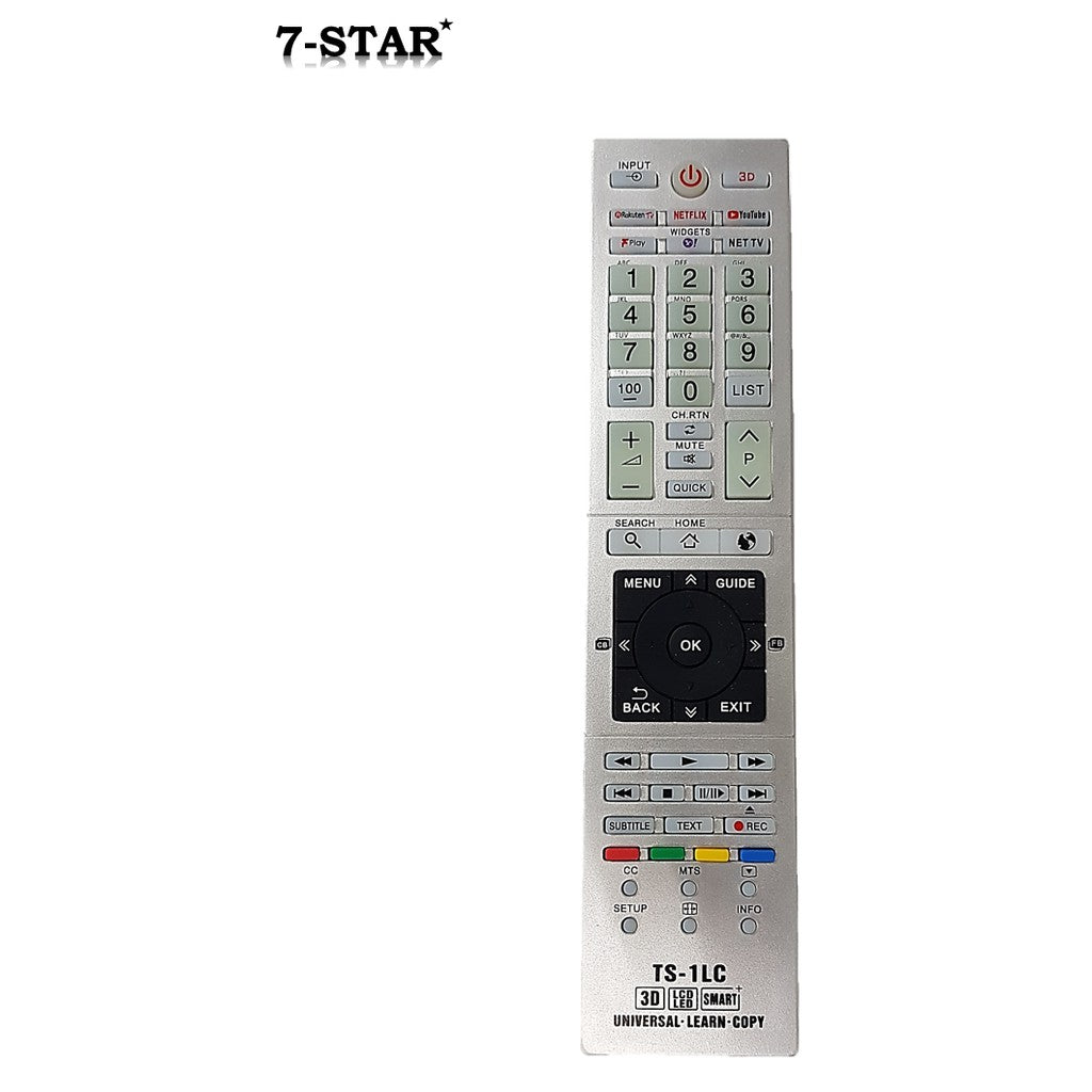 Toshiba TV Remote – Replacement for All LCD/LED Models | RMTS1