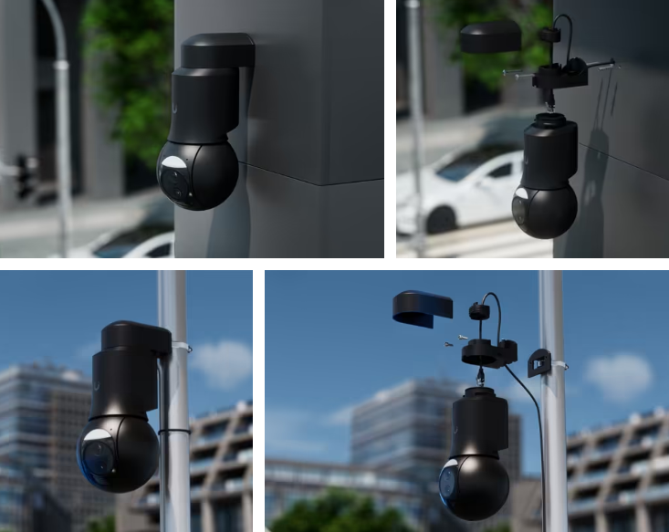 Unifi 22x Zoom AI 8MP 4K Industrial PTZ IP Camera | UBQ-UVC-AI-PTZ-B