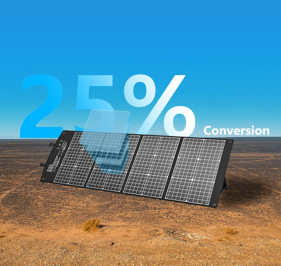 40W/60W Portable Foldable Solar Panel for Outdoor Camping & Off-Grid Power Station