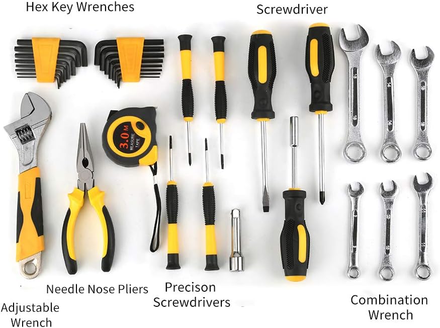 108PCS Household Tools Set with Tool Box | 7STS-Y108