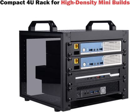7-STAR* 10"Inch 4U Mini Server Cabinet Rack 280×200×240mm | SSR-4200