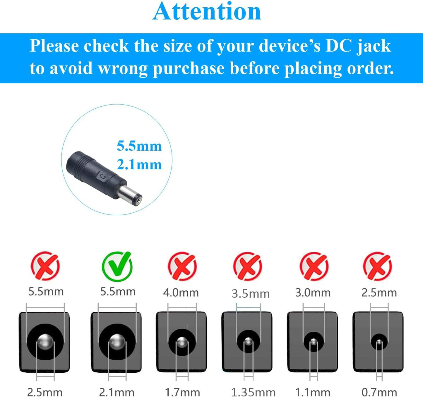9V 2A UK Plug Adapter, 1.5M Cable, LED, CE/TUV Certified | 7S-AD9V2ADC(S)