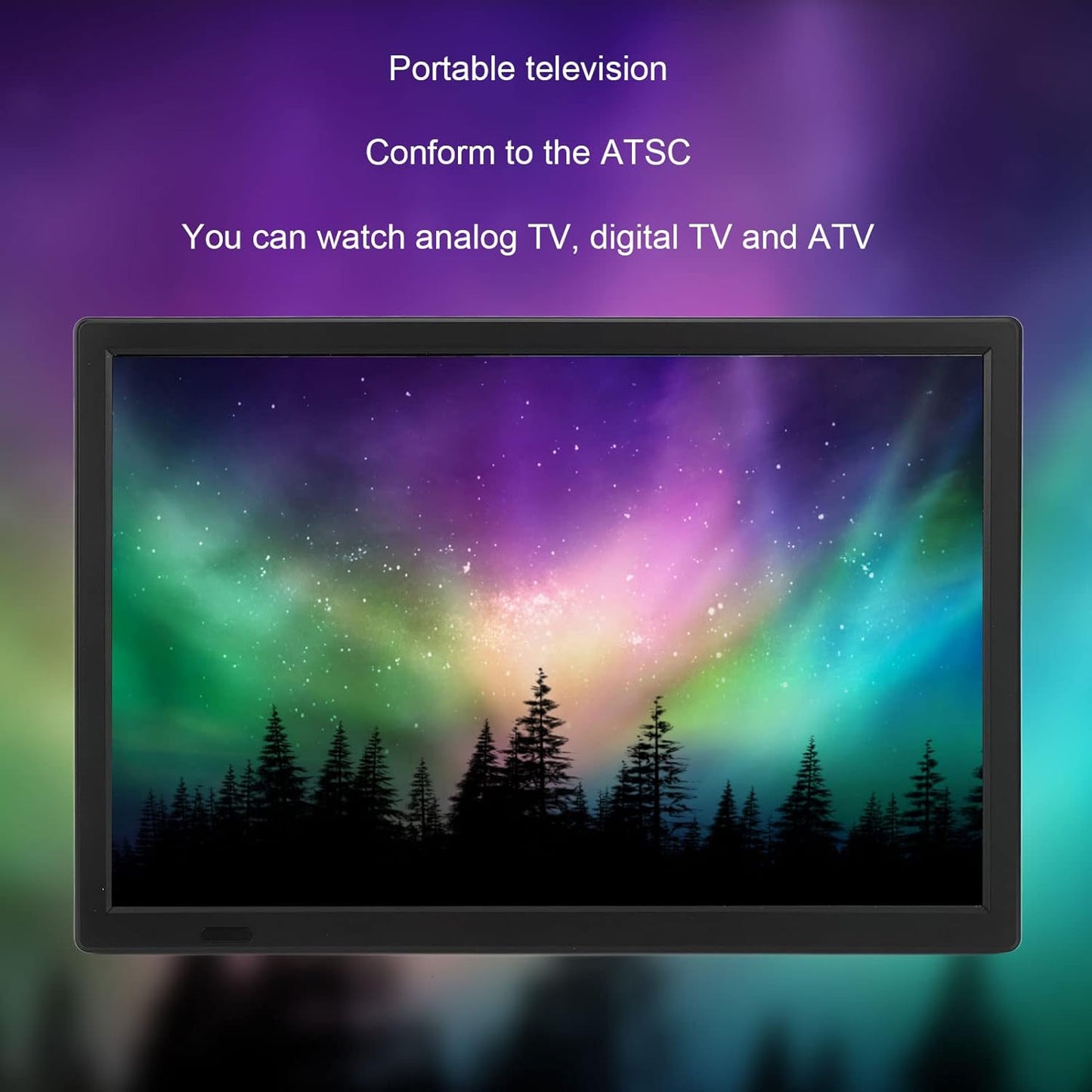 15.4" Portable TV Monitor, Android, Bluetooth, 2GB+16GB, USB/HDMI | LED-1688A
