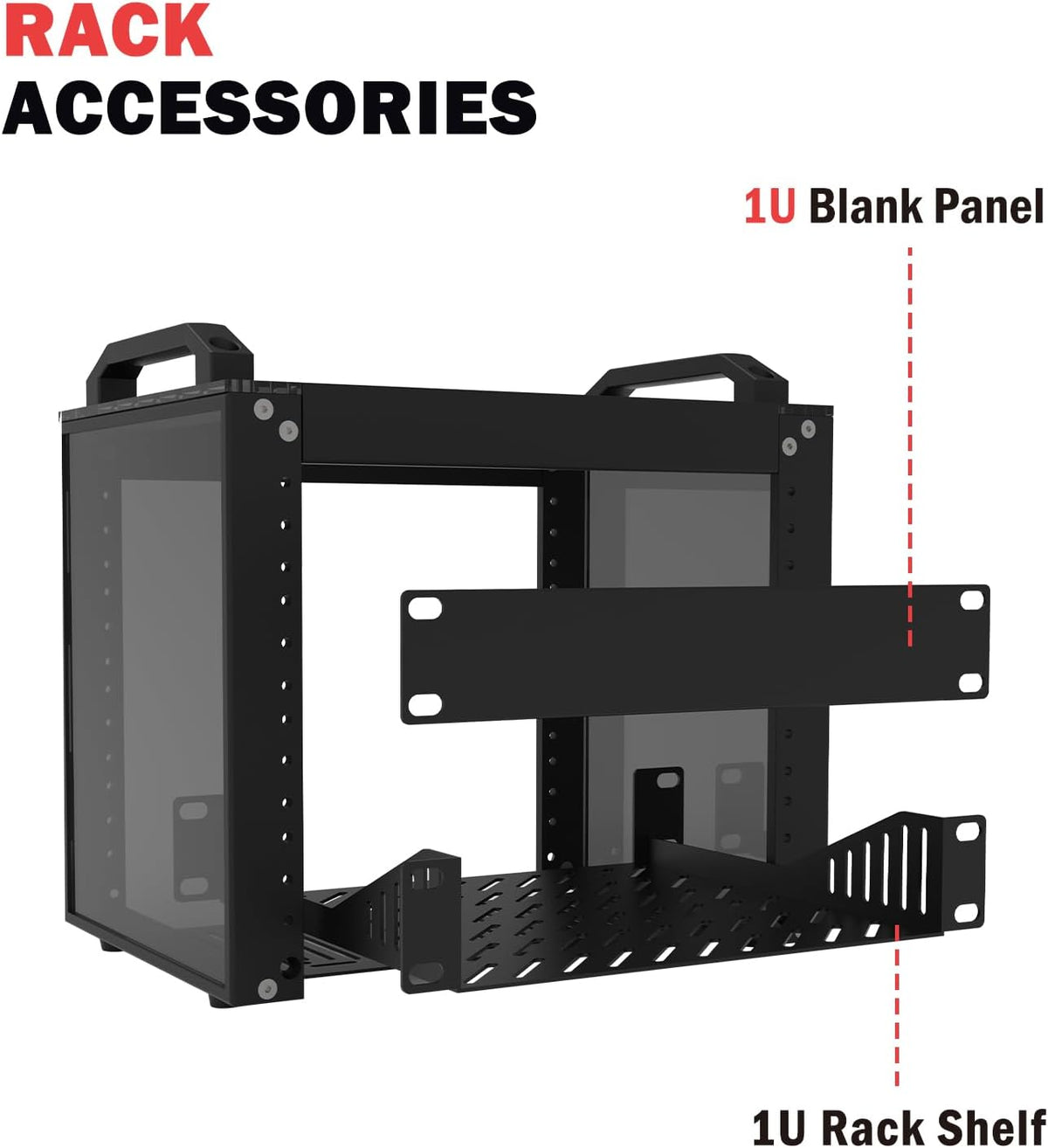 7-STAR* 10"Inch 4U Mini Server Cabinet Rack 280×200×240mm | SSR-4200