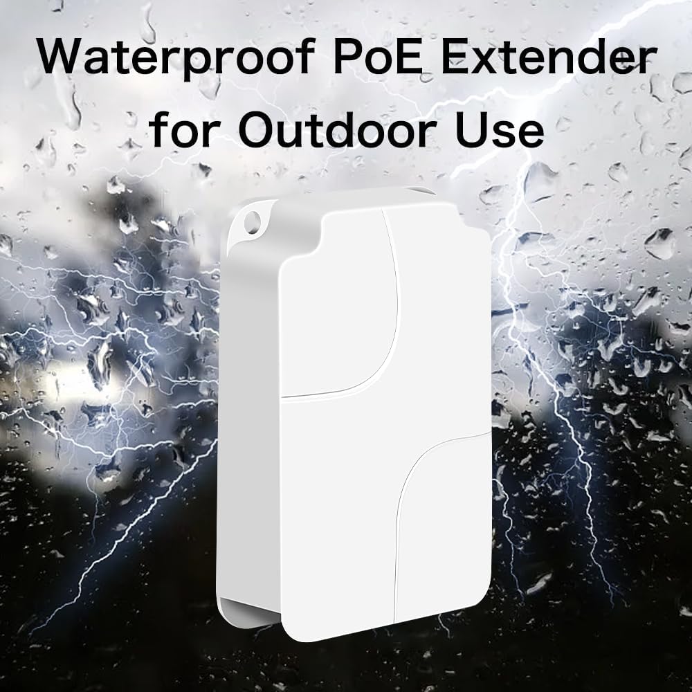 1-to-3 Outdoor Gigabit PoE Extender – 1000Mbps PoE+| PE103GB-WP
