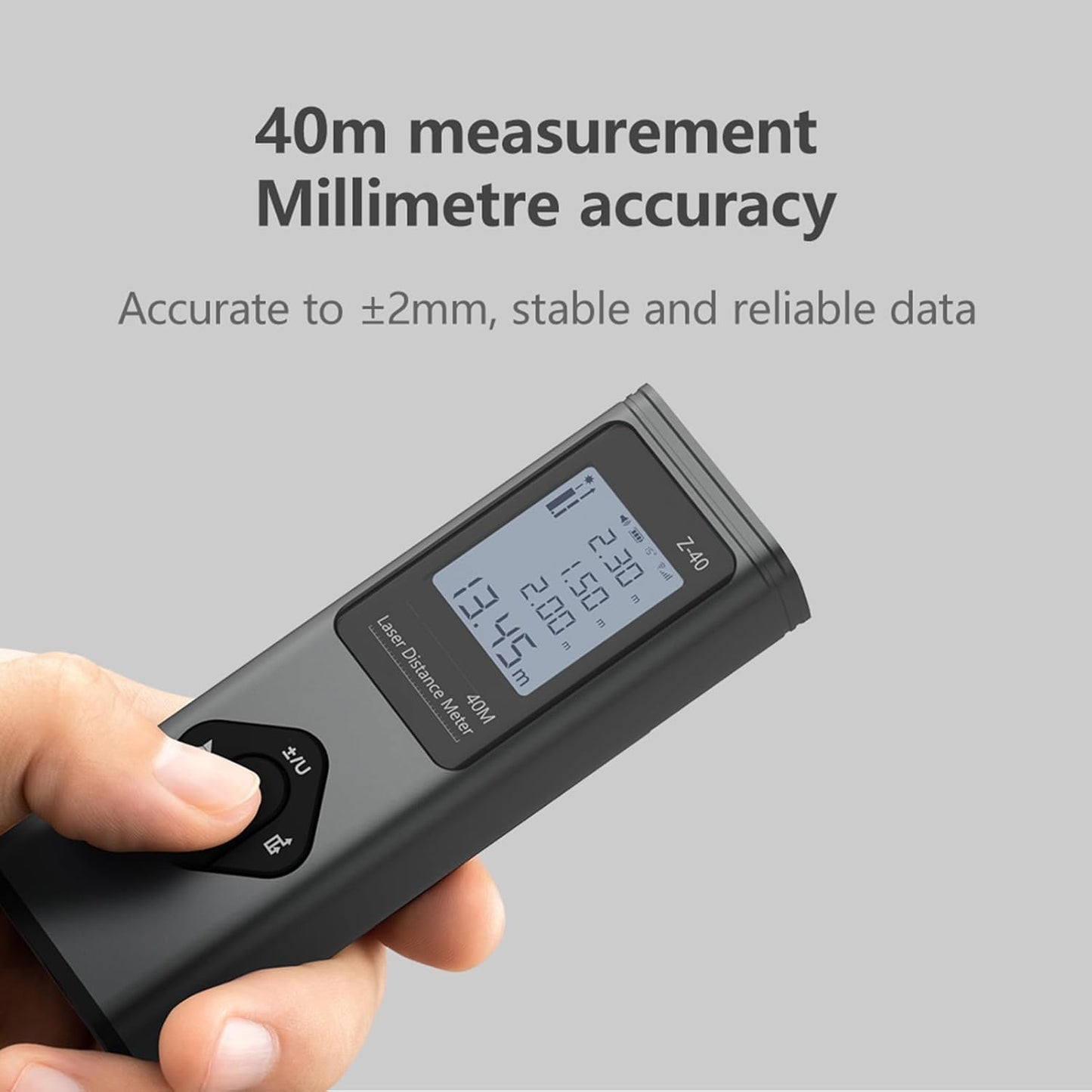 Laser Distance Meter 40M / 132ft  | PDLM-340