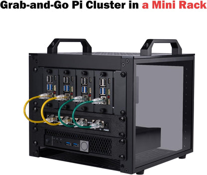 7-STAR* 10"Inch 4U Mini Server Cabinet Rack 280×200×240mm | SSR-4200
