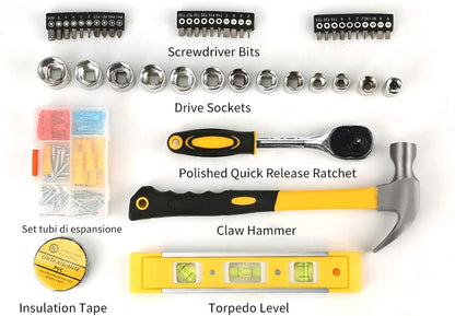 108PCS Household Tools Set with Tool Box | 7STS-Y108