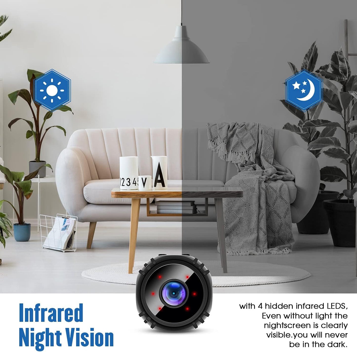 Intelligent WiFi IR Mini IP Camera | MCB-L30