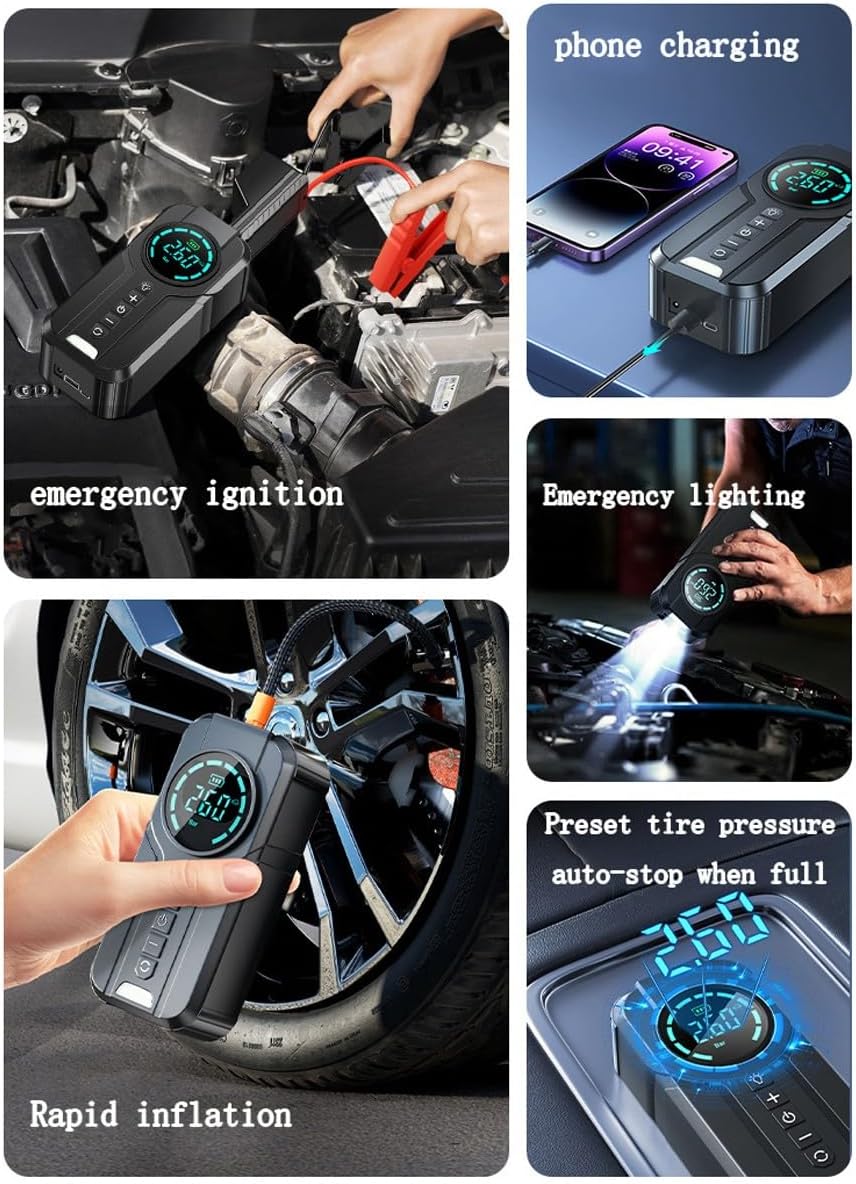 8 in 1 Portable Jump Starter | 7SXM-PSAC81