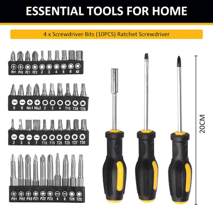 118PCS Household Tools Set with Tool Box | 7STS-Y118
