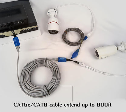 RJ45 Ethernet PoE Combiner/Splitter Cable | POE-3M1F