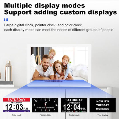 10 Inch Digital Calendar Clock Smart Monitor | LED-SC10S