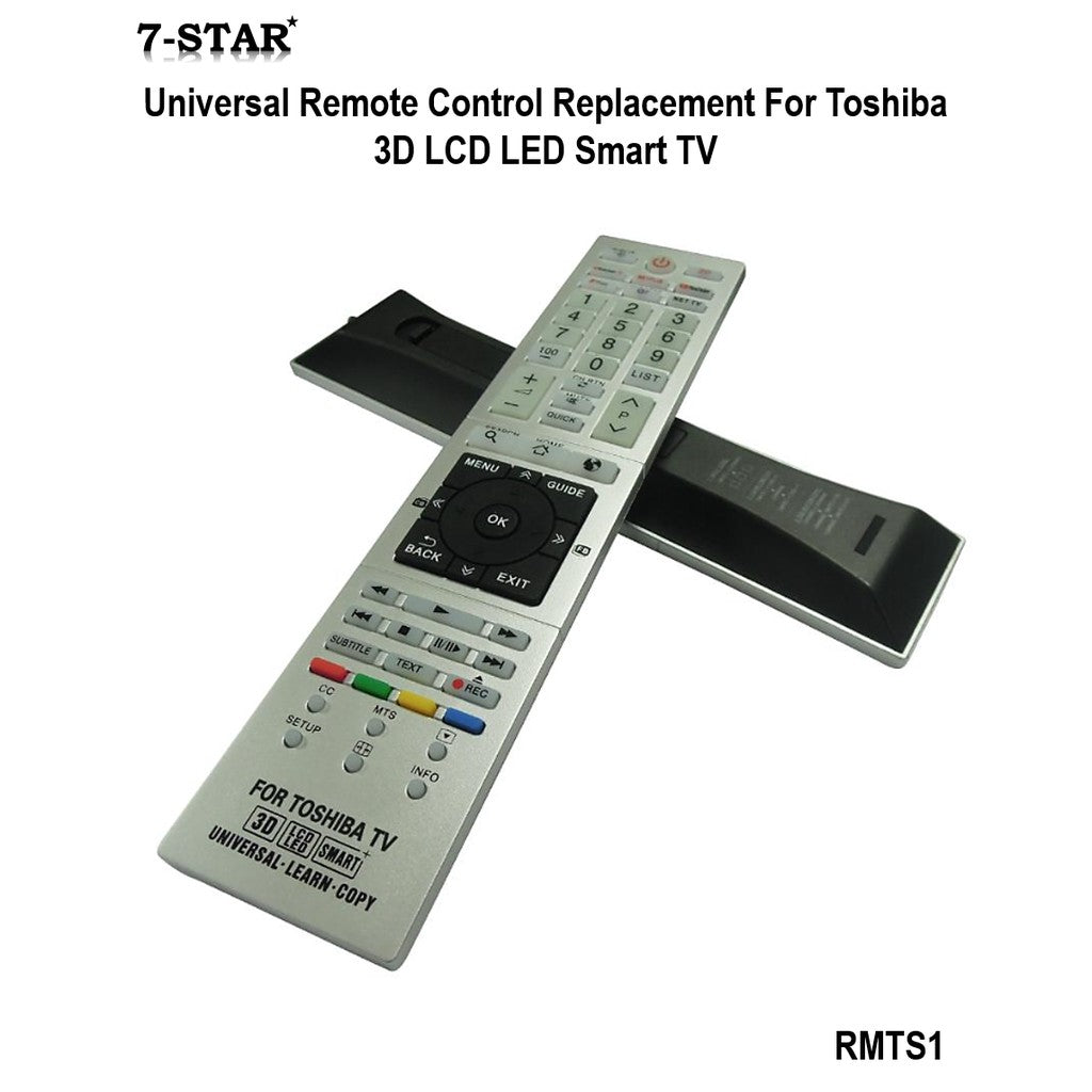 Toshiba TV Remote – Replacement for All LCD/LED Models | RMTS1