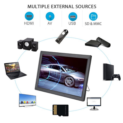 15.4” TFT-LED TV Portable Player, DVBT-T2, HDMI/USB/SD | LED1540